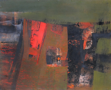 Levant Zawn, 1960 (oil on board)