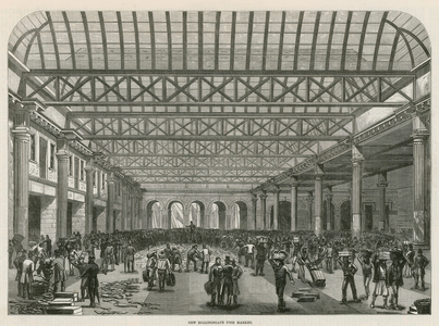 The Billingsgate Fish Market (engraving)