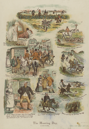The Hunting Day (chromolitho)