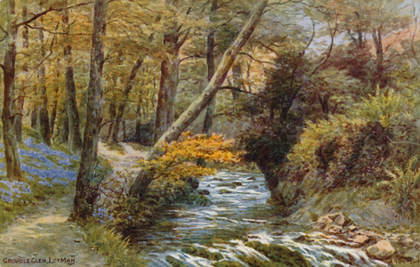 Groudle Glen, I of Man (colour litho)