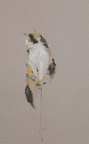 Mitzi (w/c on paper)