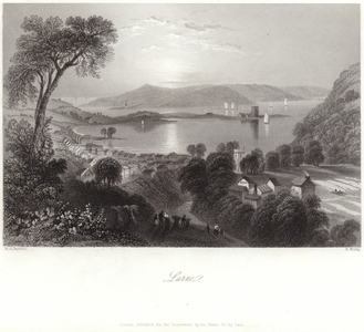Larne in County Antrim (engraving)