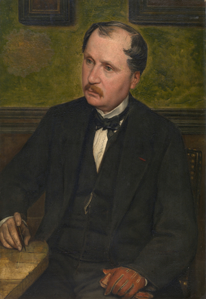 The architect A. Balat (oil on canvas)