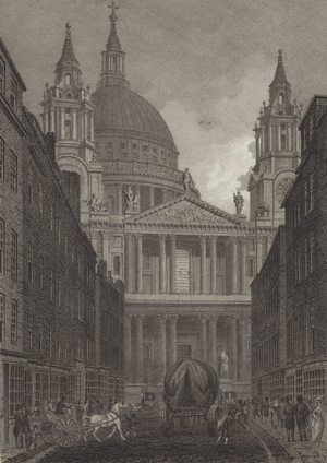 St Paul's Cathedral, London (engraving)