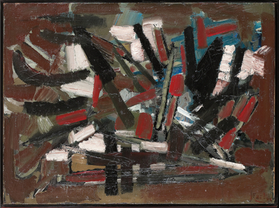 Composition, 1947 (oil on canvas)