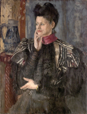 The Worth Bodice (oil on canvas)