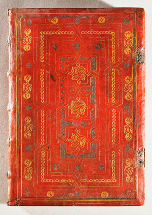 Saint Ambrosius, c.1490 (parchment)