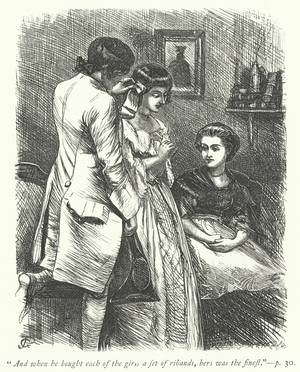 Illustration for The Vicar of Wakefield (engraving)