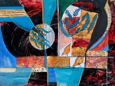 Kaleidoscope, 2011 (acrylic on canvas)