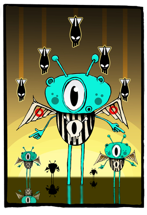 Team alien, 2012 (illustration)