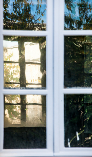 Reflection on a window, 2015 (photo)