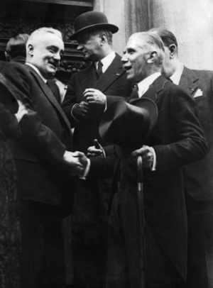 Franz von Papen in Vienna, 1936 (b/w photo)