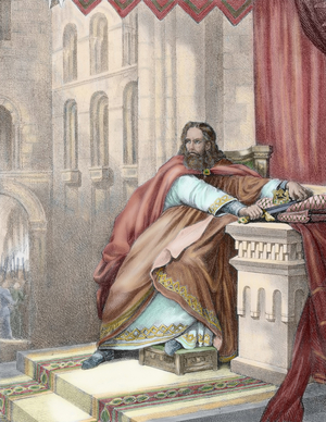 Wittiza (687-709). Visigothic king.
