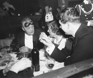 Oslo. The rainbow restaurant. Carnival night in the sign of gunshots. The Writers' …, 1948 (photo)