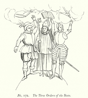 The Three Orders of the State (engraving)