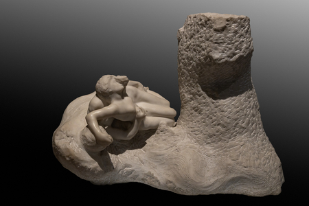 Paolo Malatesta and Francesca da Rimini, 1905 (marble)