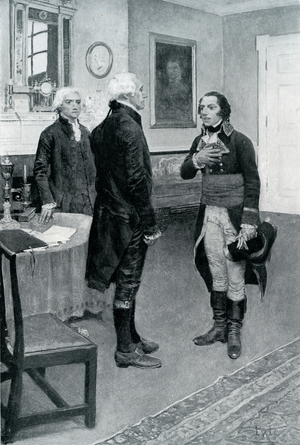 Citizen Genet presented to Washington