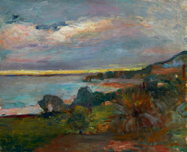 Sea in Corsica, Le Scoud, 1898 (oil on canvas)