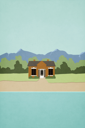 Lake House, 2022 (digital)