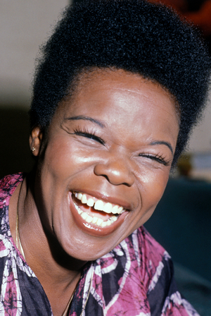 Oslo 19800821:  Janice Harrington, American blues singer, photographed in Oslo in connection with his Norwegian visit on August 21, 1980 …,1980 (photo)