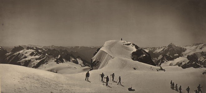 Summit of Mont Titlis, Switzerland,1866 (photo)