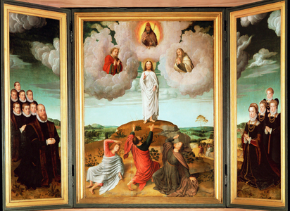 The Transfiguration of Christ (oil on wood)