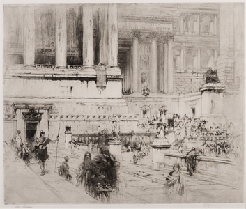 The Forum (etching & aquatint)