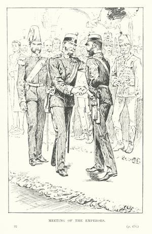 Meeting of the Emperors (litho)