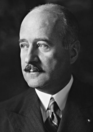 Andre Francois-Poncet, 1938 (b/w photo)