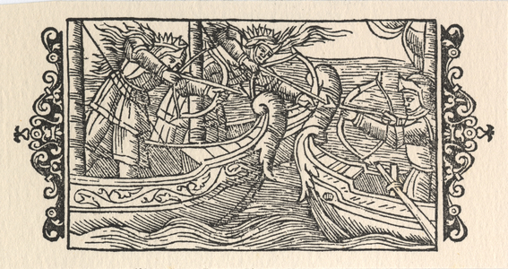 17th Century illustration showing female pirates
