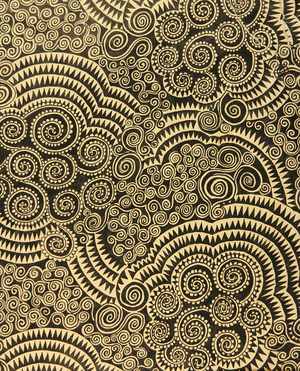 Textile Design, 1968 (gouache on paper)