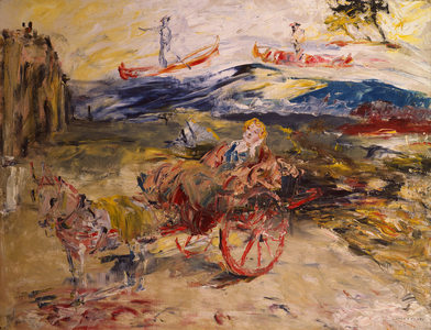 Once on a Day (oil on canvas)