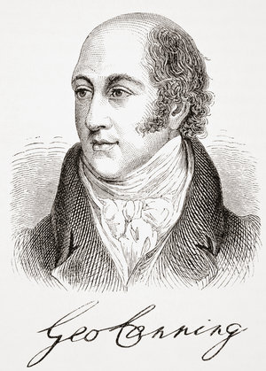 George Canning, from 'The National and Domestic History of England' by William Aubrey pub. London, c.1890 (print)