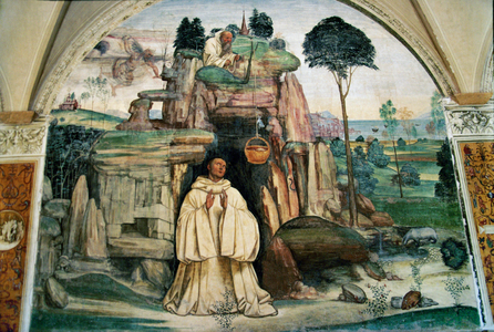 Vita of Saint Benedict da Nurcia, 1497-1508 (fresco)