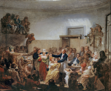 The Consultation of Doctor Antoine Dubois (1756-1837), ca. 1810 (oil on canvas)