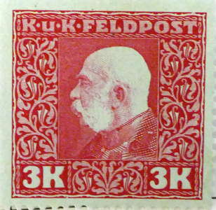 Austro-Hungarian stamp depicting, Franz Joseph I or Francis Joseph I, 1900