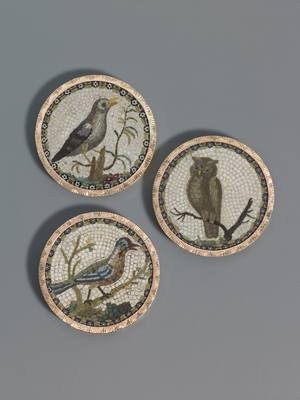 Three button, c.1775 (gold & micromosaic)