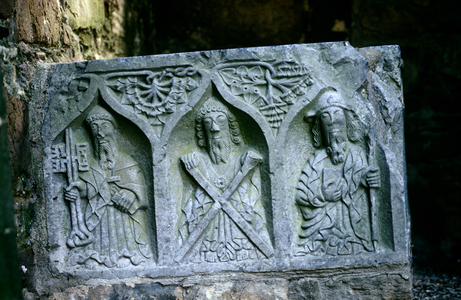 Tomb Sculpture, Jerpoint Abbey, Thomastown, Ireland (photo)