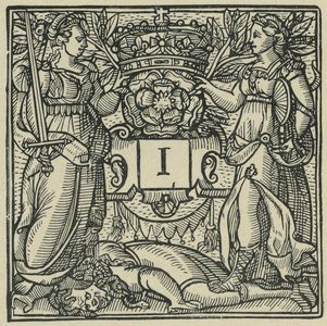 Initial Letter from Sidney's Arcadia, 1590