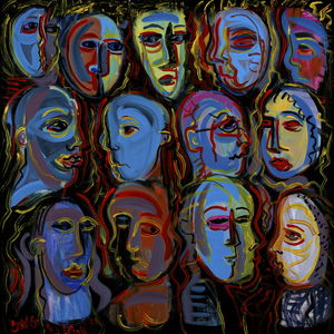 Face the Music, Acrylic on canvas