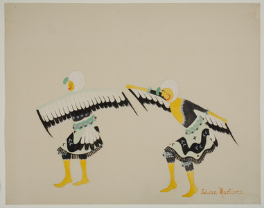 Eagle Dance, c.1925-30 (watercolour over pencil on paper)