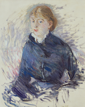 Portrait of Louise Riesner, 1881 (oil on canvas)