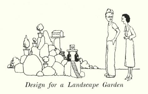 Design for a Landscape Garden (litho)