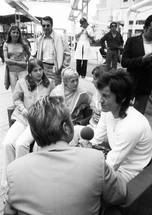 DEU, Germany, Munich: Athletes and sports officials on 28.8.1972 …, 1972 (photo)