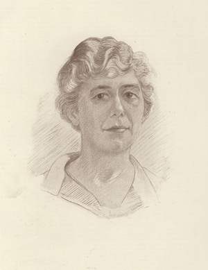 Alice Hegan Rice, American novelist (litho)