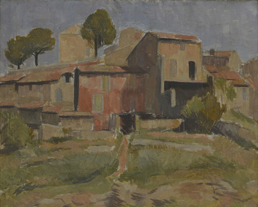 Farm near Aix-en-Provence, 1938 (oil on canvas)