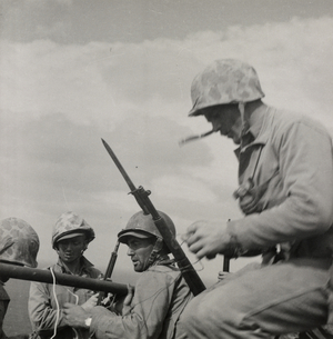 Iwo Jima, February 23rd 1945 (gelatin silver print)