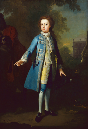 Portrait of the 3rd Duke of Chandos as a Boy (oil on canvas)