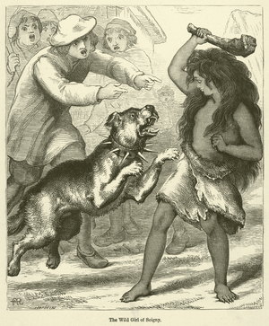 The Wild Girl of Soigny (engraving)