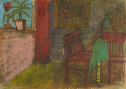 Untitled, undated (watercolor, ink and tempera)